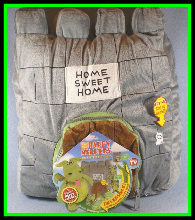 happy nappers the perfect play pillow soft and cuddly unzip the door 