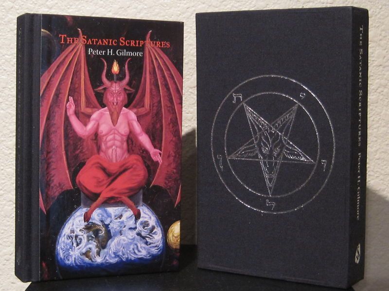   DX Signed Peter Gilmore Anton LaVey CoS Occult Grimoire RARE  