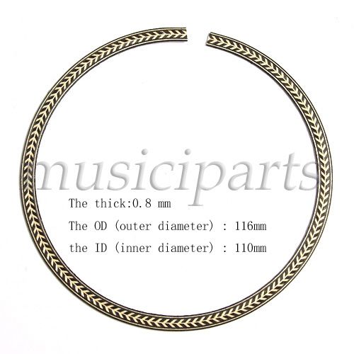 7pcs ,WOOD GUITAR SOUND HOLE Soundhole Rosette  