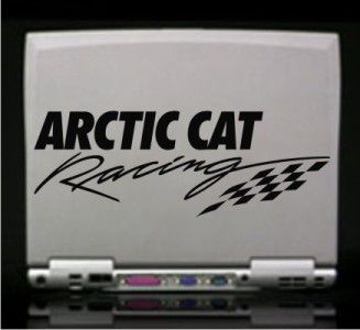 Arctic Cat Racing Snowmobile Vinyl Decal Sticker  