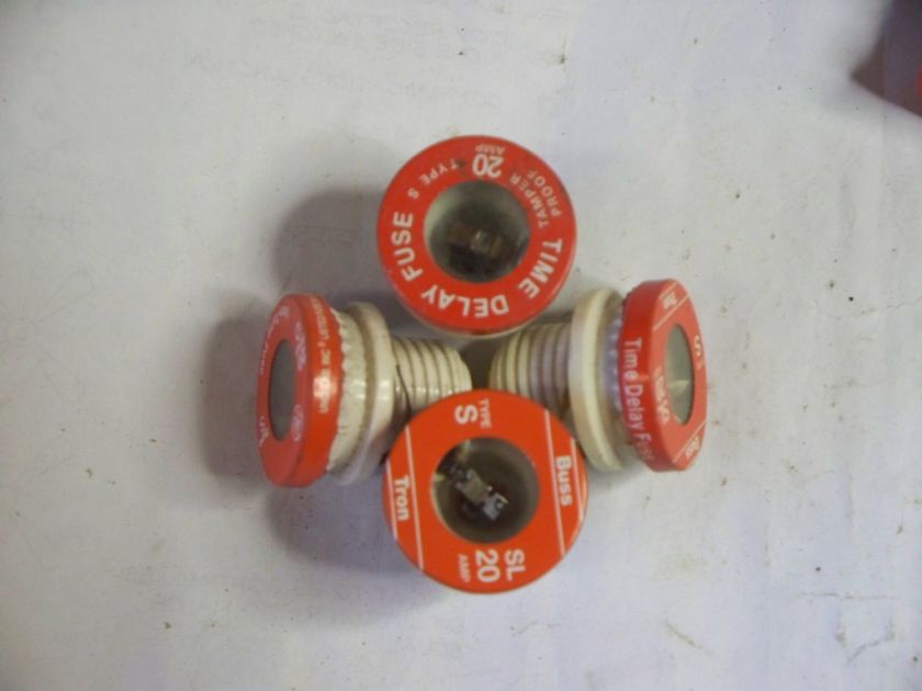 20a type S style base screw in fuse  