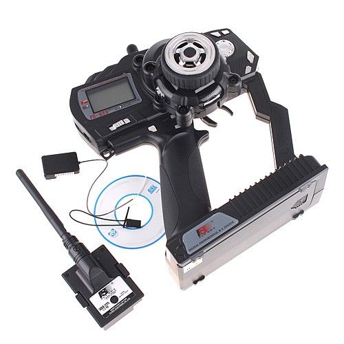 4G FS T4B 3CH Radio Model RC Transmitter & Receiver Car/Boat  