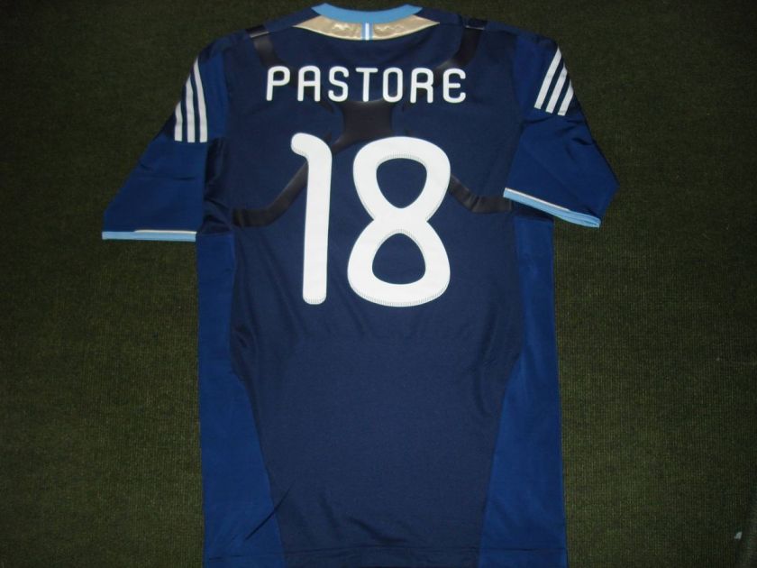 PASTORE ARGENTINA COPA AMERICA 2011 MATCH UNWORN SHIRT TECHFIT  