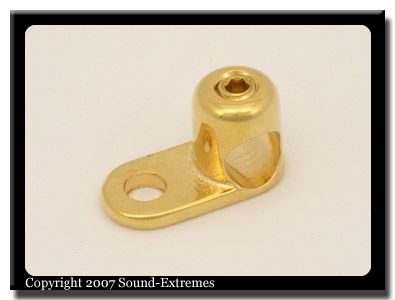 Tsunami 1/0 Gauge Gold Ground Terminal GT710 W/Cover  