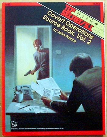 TSR MARVEL TOP SECRET/S.I. Role Playing Game Module