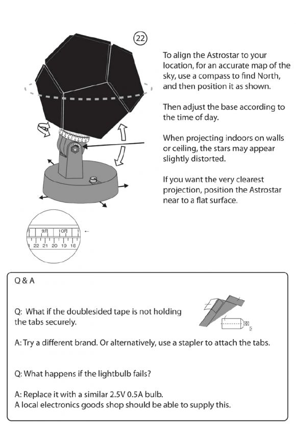 Astrostar Astro Star Laser Projector Cosmos Light Lamp  