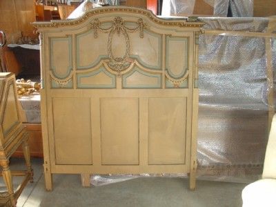 NICE ITALIAN PAINTED ORIGINAL BEDROOM SET BED 12IT008D  