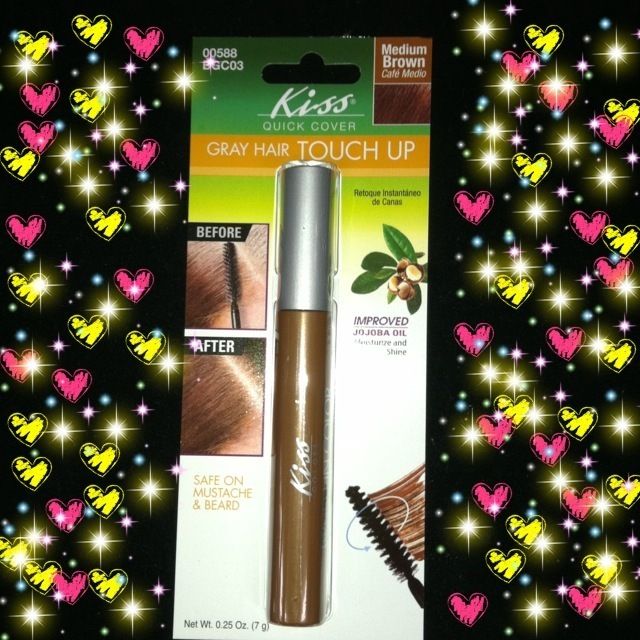 KissCover Gray Hair Touch Up/Mascara Type MED. BROWN  