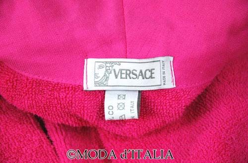 VERSACE BATHROBE ACCAPPATOIO BADEMANTEL SIZE L XL 11516  