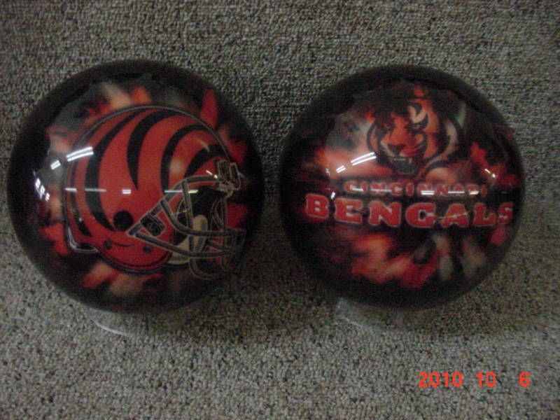 CINCINNATI BENGALS BOWLING BALL 10LB NEW RELEASE  