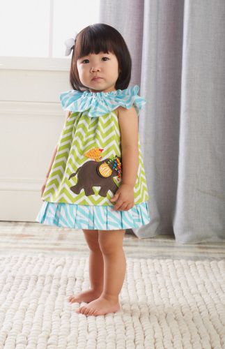 New mud pie elephant dress 12 18 months 2T 3T girls safari line 2012 