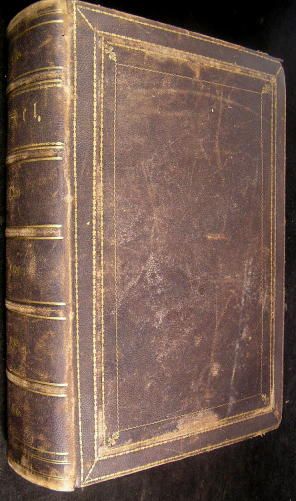 Biblia Heilige Schrist 1819 German folio Bible Bar Bear  