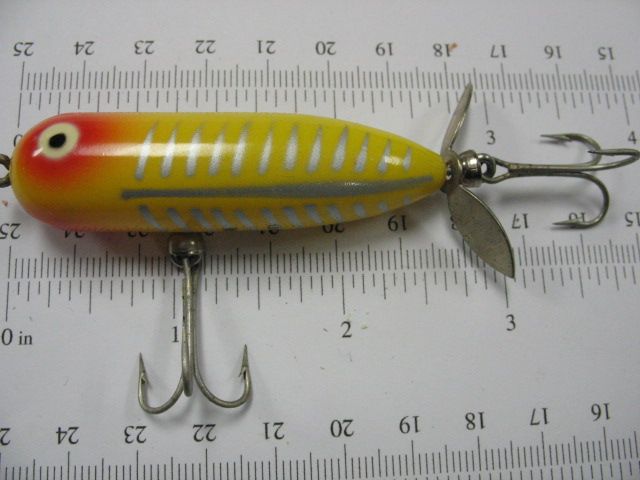 HEDDON VINTAGE FISHING LURE BABY TORPEDO W/ BOX NICE PIECE FOR 