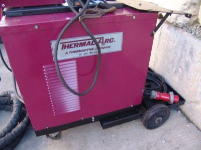 THERMAL ARC FABSTAR 4030 WELDER & ULTRAFEED 4000 WIRE FEEDER WORKS 