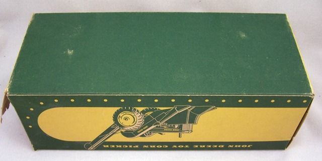 1950s John Deere Ertl Eska Toy Corn Picker BOX ONLY Need A Box For 