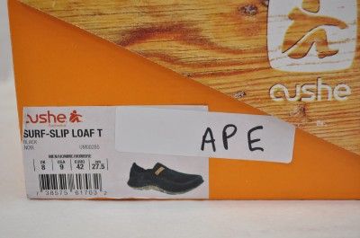 CUSHE SURF SLIPPER LOAFER THERMO (APE) BLACK SUEDE COSTAL SUPREMACY 9 