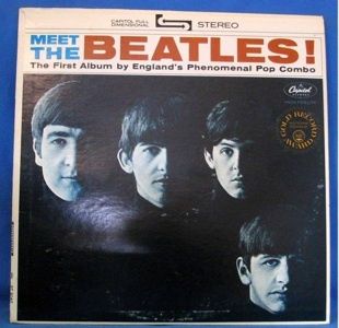 THE BEATLES, MEET THE BEATLES   LP RECORD  