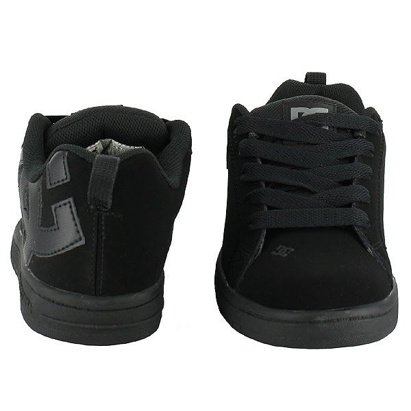 DC COURT GRAFFIK BLACK BATTLE KIDS US SIZE 5, EUR 36.5  