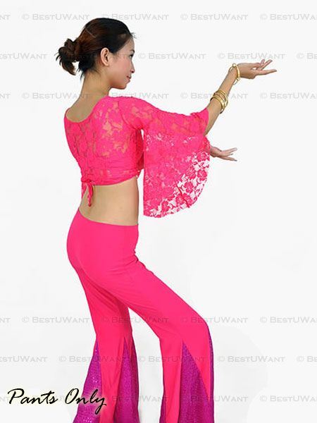 BELLY DANCE Flare Bell Pants Trousers Costume Clothing  