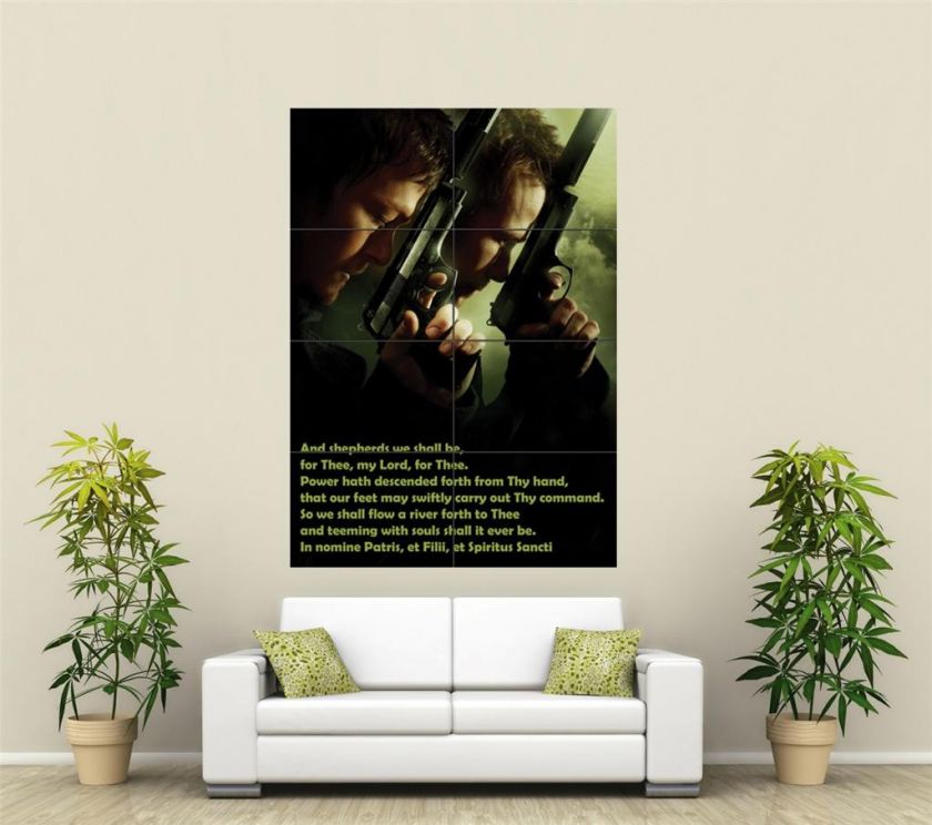 BOONDOCK SAINTS MACMANUS GIANT WALL POSTER ST108  