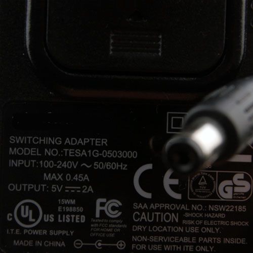 NEW Technics TESA1G 05030000 5V 2A Switching AC Adapter  