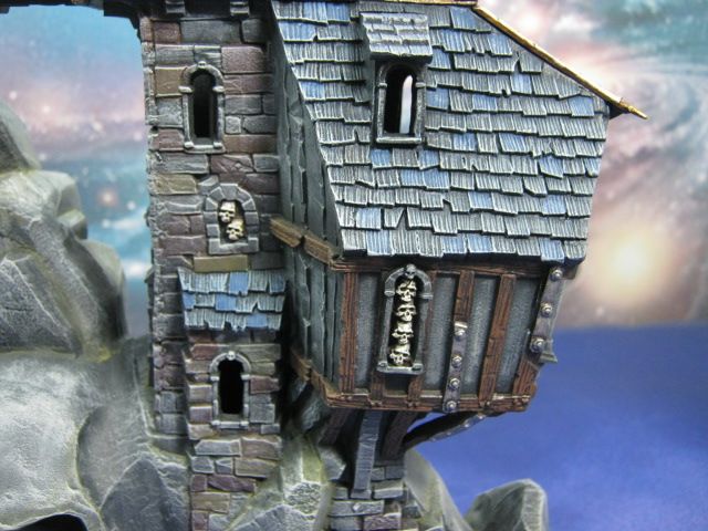 Warhammer DPS Painted Terrain Scenery Skullvane Manse TS019  