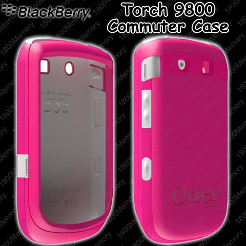   OtterBox Commuter Case for BlackBerry Torch 2 9800 9810 Black Pink