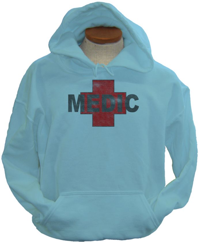 Medic Combat Paramedic Army Military New EMT Hoodie  