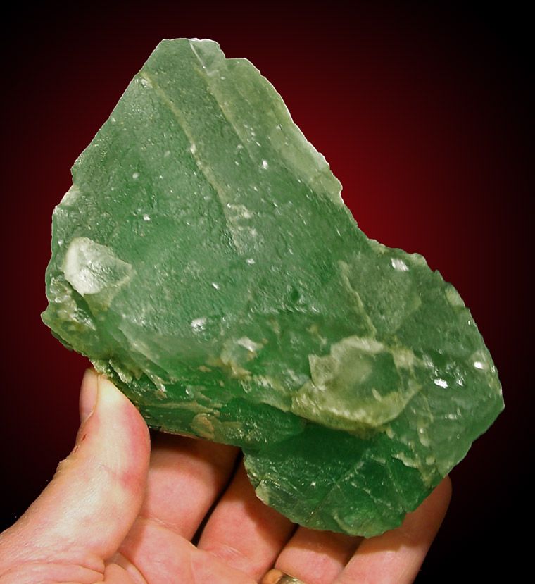 EmeraldGREEN FLUORITE+PaleGreen Overcoat Wise Mine NH  