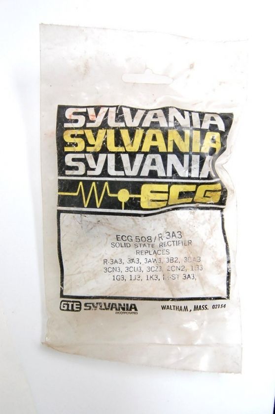 Sylvania ECG 508 / R 3A3 Solid State Rectifier NOS  