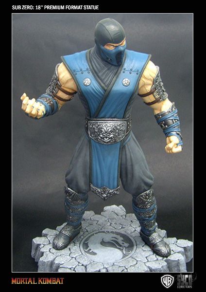 Mortal Kombat Sub Zero 19 Premium Format Statue *New*  