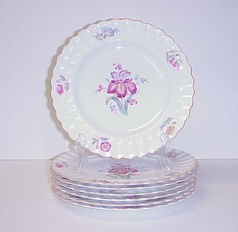 COPELAND SPODE IRIS DINNER PLATE  