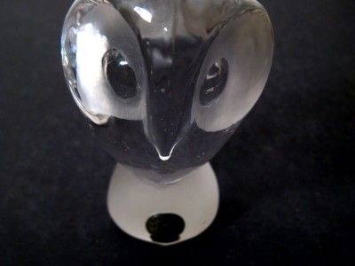 REIJMYRE CRYSTAL OWL (MADE IN SWEDEN)  