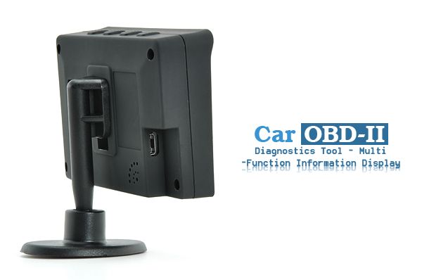 Car OBD II Diagnostics Tool 4 inch monitor shows real time information 