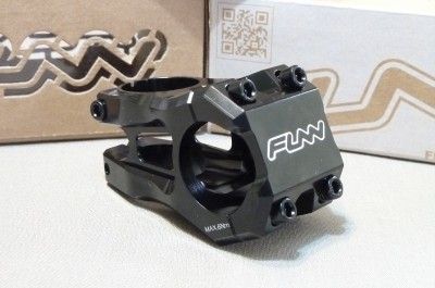 2012 NEW FUNN STRIPPA LIGHT WEIGHT STEM ( 45MM , POLISHED BLACK 