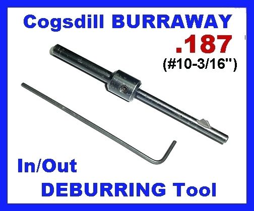 16 Cogsdill BURRAWAY Deburring Tool AIRCRAFT Aviation TOOLS  