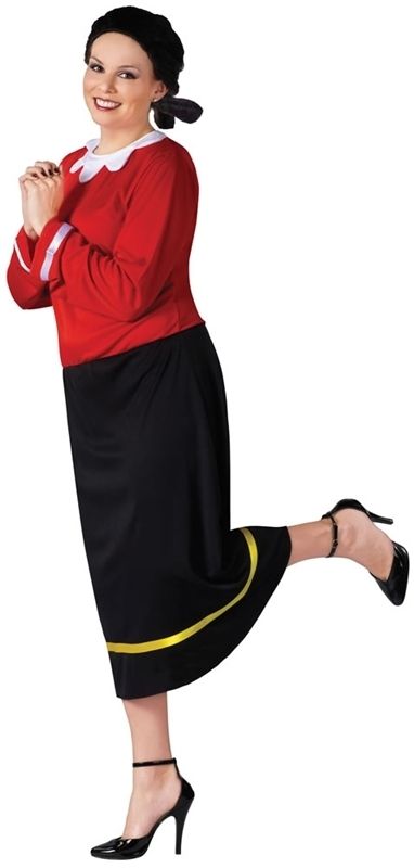 Olive Oyl Plus Size Adult Costume  