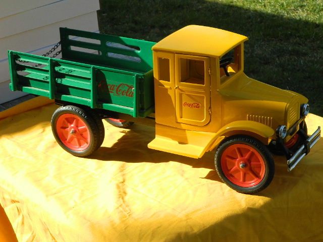 Buddy L Stake Truck BIG Closed Cab   