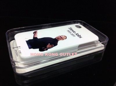 STEVE JOBS Cellphone Skin CASE Cover For iPHONE 4 To Memorize G9a 