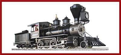 ACCUCRAFT AC77 420 MOGUL BLACK UNLETTERED LIVE STEAM  