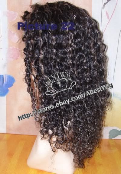 Custom lace wig 100% remy hair&hand knotted.14 to 16  