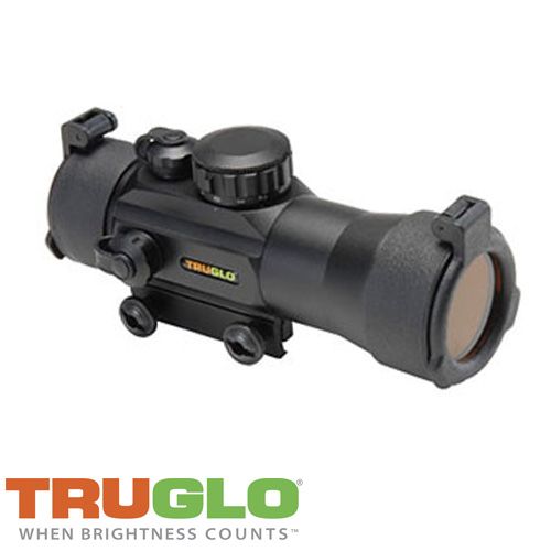 NEW TRUGLO 2X42MM RED DOT POWER SCOPE BLACK TG8030B2  