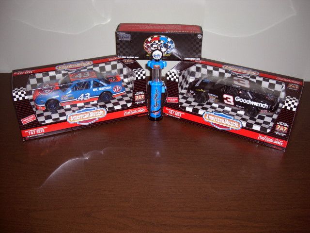 1995 Dale Earnhardt Richard Petty 7&7 NASCAR Champ Set  