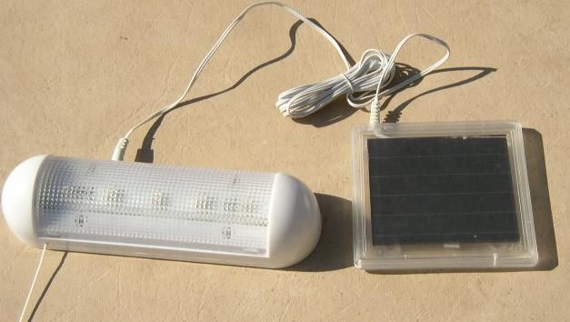 Solar Lights Shed/Porch Light Rechargeable Batteries  