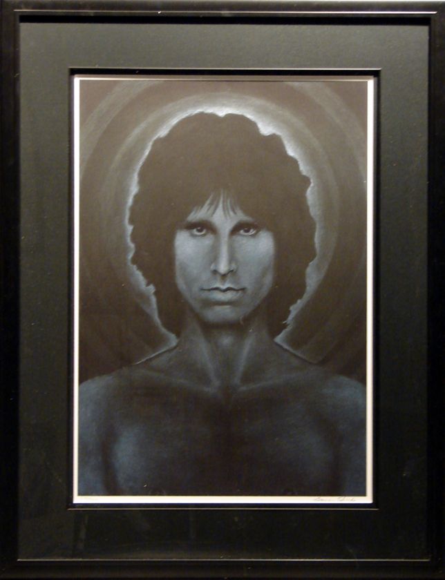 Grace Slick SACRIFICE TO MORPHENUS Hand Signed Giclee Jim Morrison The 