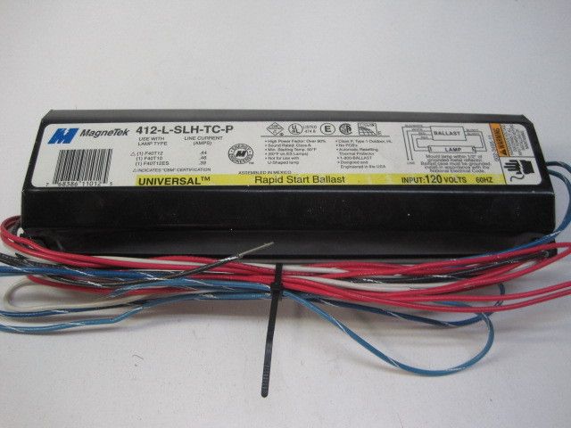 New Magnetek 412 L SLH TC P RS Ballast F40T12 F40T10  