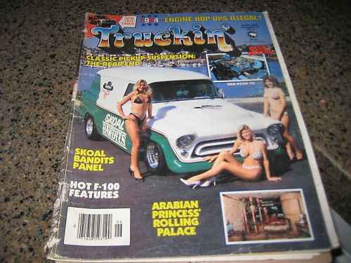 VINTAGE TRUCKIN MAGAZINE JUNE 1984 SKOAL BANDITS  