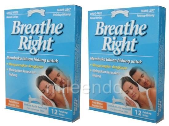 BREATHE RIGHT DRUG FREE 24 NASAL STRIPS SENSITIVE SKIN  