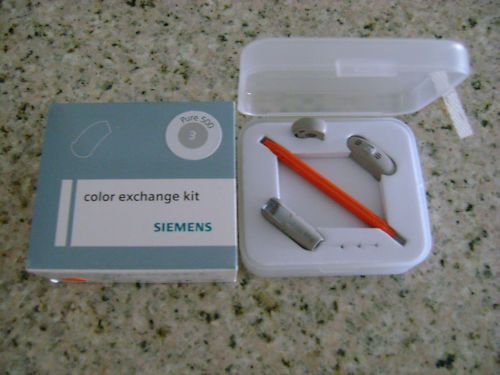 Siemens Pure 500 hearing aid/aids color exchnge kit GR  