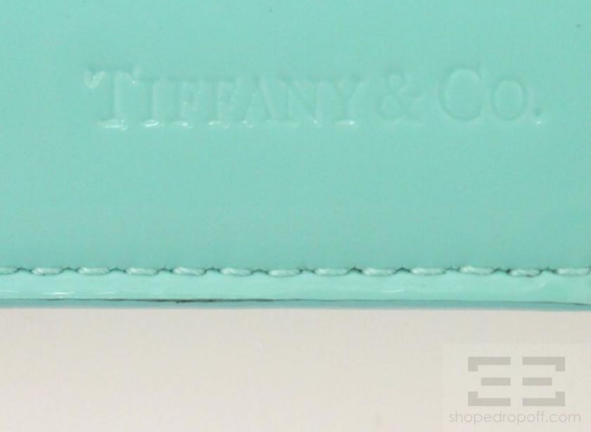 Tiffany & Co. Tiffany Blue Patent Leather Passport Cover  